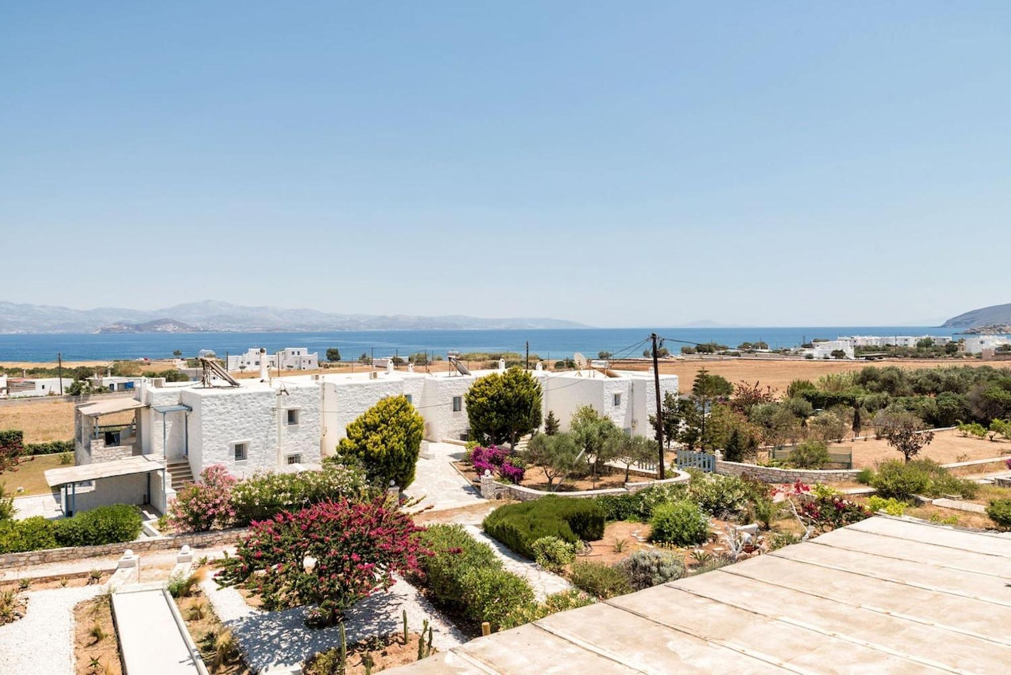 Island Magic - Seaview Villa With Jacuzzi Pool Ambelas Exterior photo